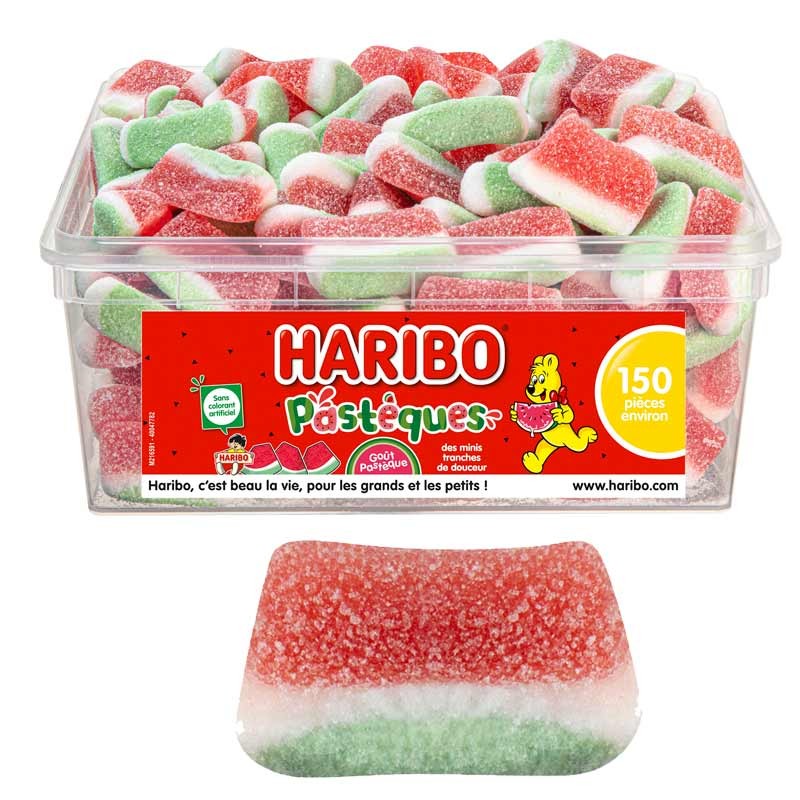 bonbon pasteque Haribo, tranche pastèque Haribo, pasteques HARIBO