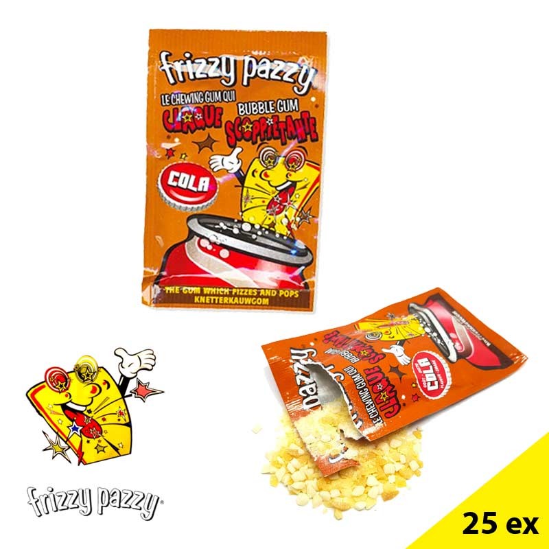 Frizzy Pazzy Cola, 25 pièces