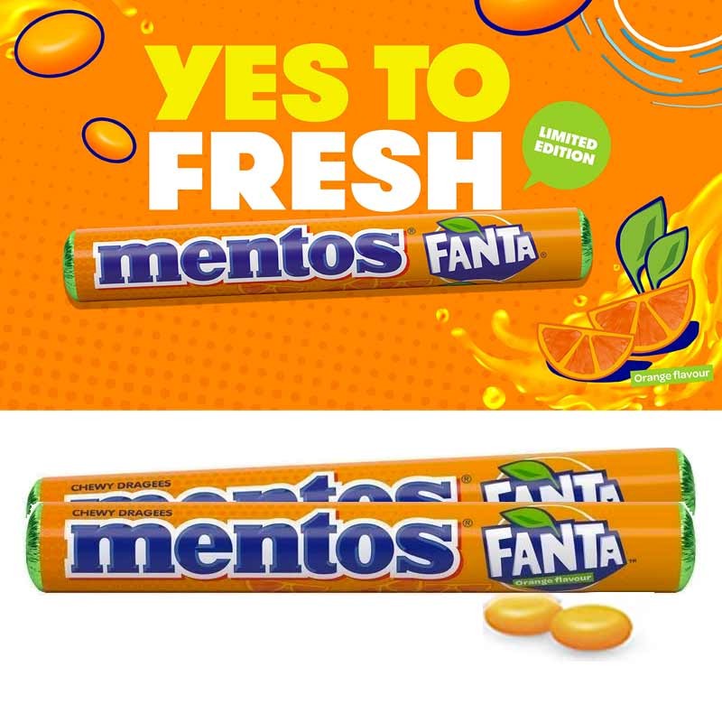 Mentos Fanta, 2 pièces