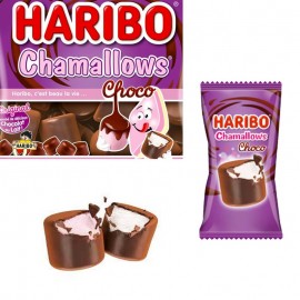 Rainbollows Chamallows colorés Haribo - Chamallows Haribo, 210 pièces