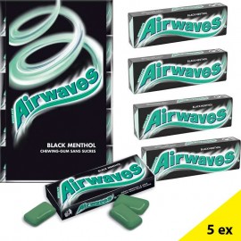 Airwaves black menthol, 30 étuis 