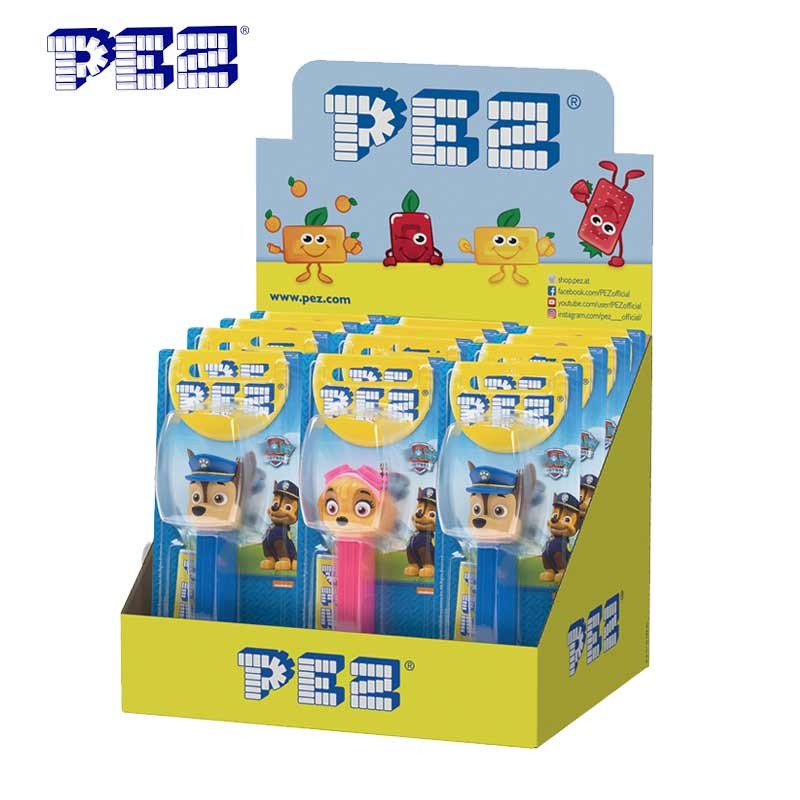 PEZ schtroumpfs,distributeur de pez,Bonbon PEZ schtroumpfs