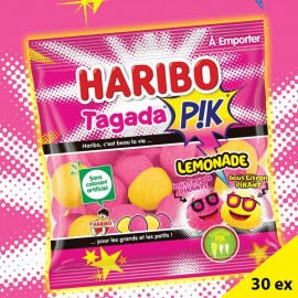 Tagada fraise maxi guimauve aérée sucré 100gr