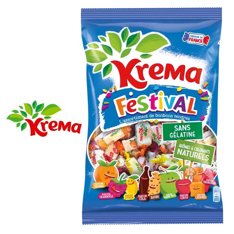 Kréma, bonbon kréma, krema tous parfums, krema festival