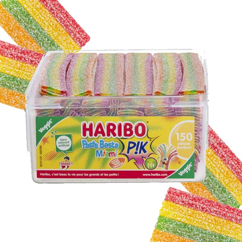 boite bonbon miami pik haribo