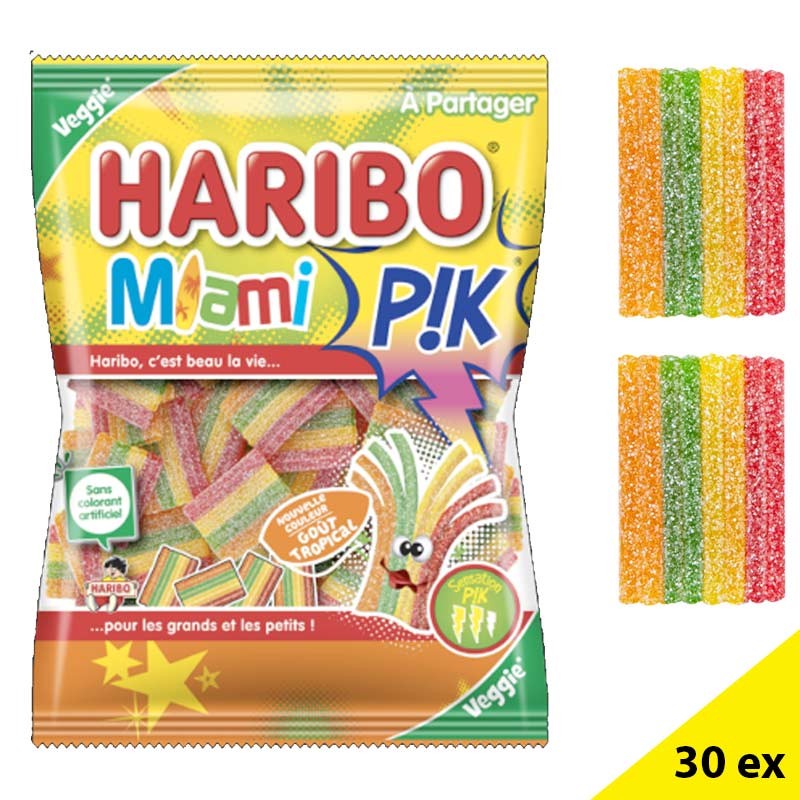 Miami Pik Haribo 120 g x30