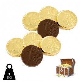 Pièces de monnaie chocolat 1Kg