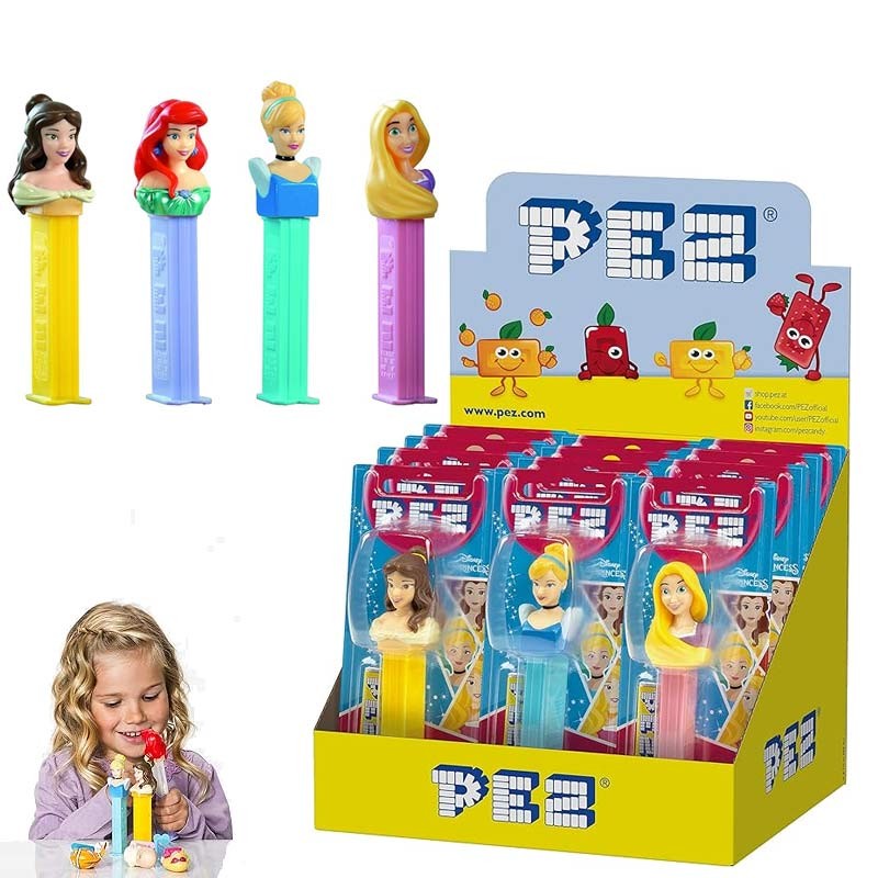 Pez Princesse Disney, Boîte de 12 pièces