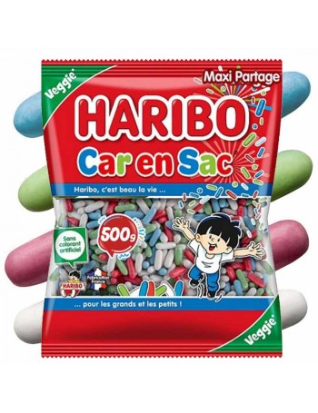 Car en sac Haribo, sachet...