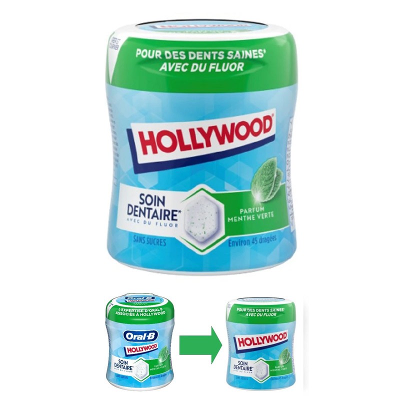 Hollywood Oral-B Menthe Verte
