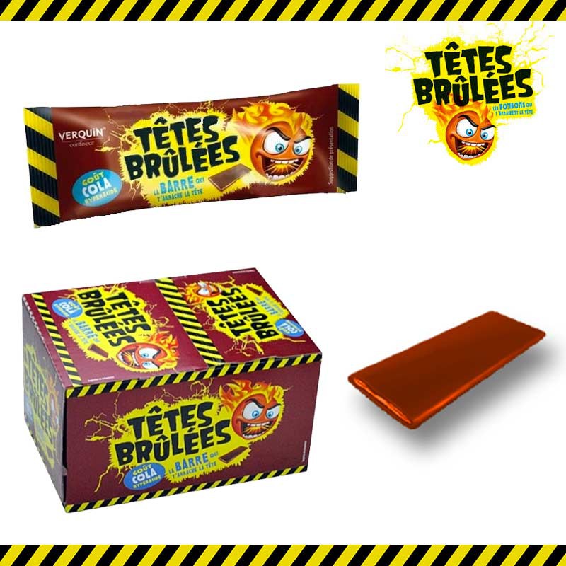 Têtes Brûlées Jungle barres - Bonbons piquants