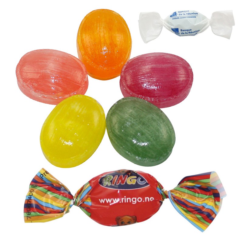 Bonbons en sachet publicitaires - Bonbons en sachet personnalisables