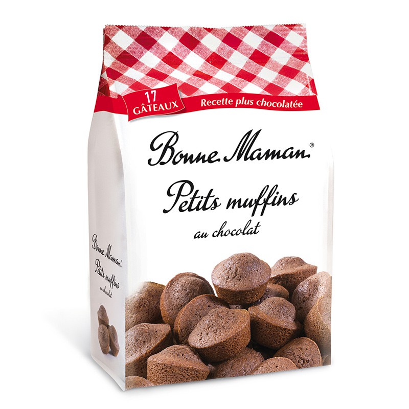 Bonne Maman Petits Muffins au chocolat, petits gâteaux au chocolat