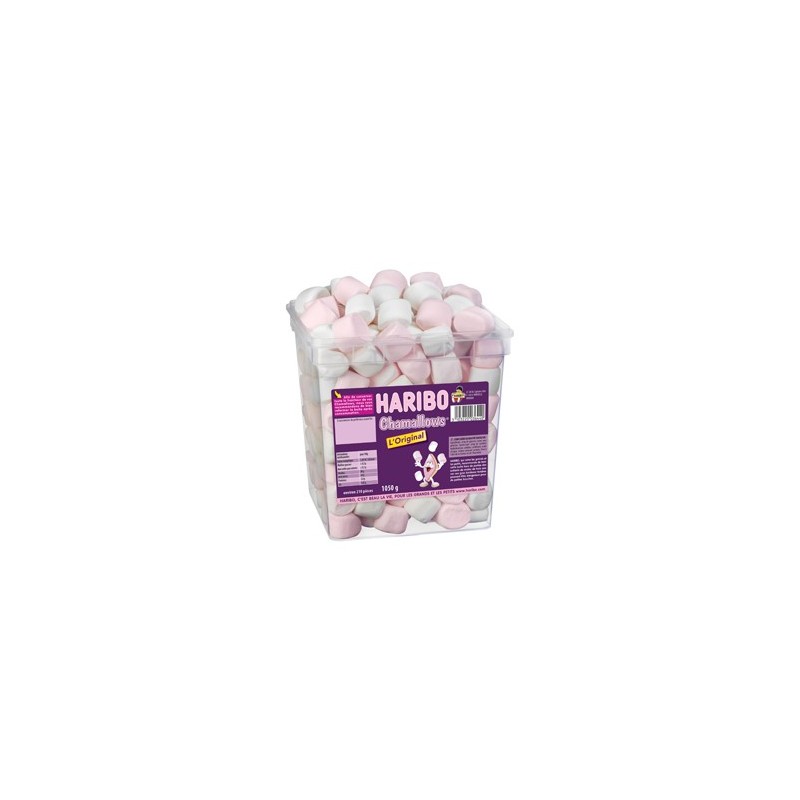 Chamallows Haribo Classic,chamallows Original,chamallows blanc et rose
