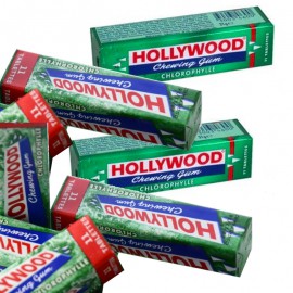 Chewing Gum Hollywood Tablette Chorophylle Menthe Verte