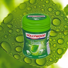 Hollywood 2 FRESH Menthe Verte / Chlorophylle Bottle