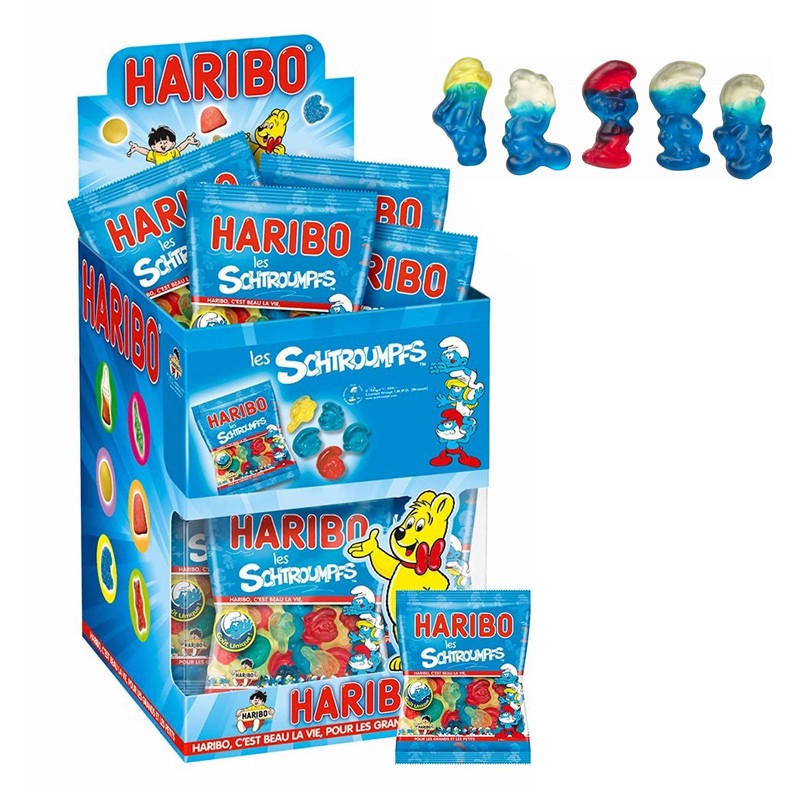 mini-sachet-de-bonbon;haribo-mini-schtroumpf-haribo