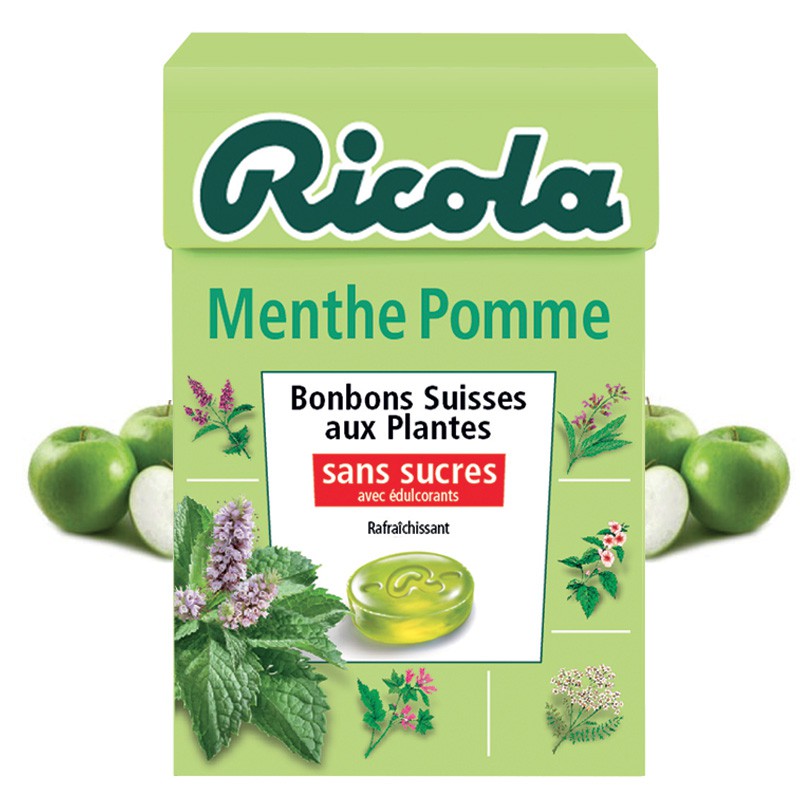 bonbons-aux-plantes;ricola-ricola-menthe-pomme bonbons-aux-plantes;ricola-ricola-menthe-pomme