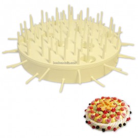 gateaux-de-bonbons;varietes-de-bonbons-et-supports-support-plastique-maxi-gateau-blanc-310mm