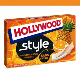 Hollywood style cocktails de fruits