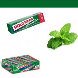 Chewing Gum Hollywood Tablette Chorophylle Menthe Verte