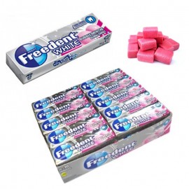 Freedent Chewing-gum au goût de fruit, sans sucres 