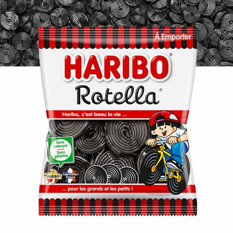 Rouleau réglisse Haribo 120 g Rouleau réglisse Haribo 120 g