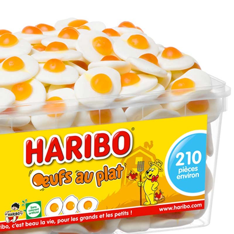 HARIBO - Tagada - Bonbons Arômatisés à la Fraise - Boîte de 210