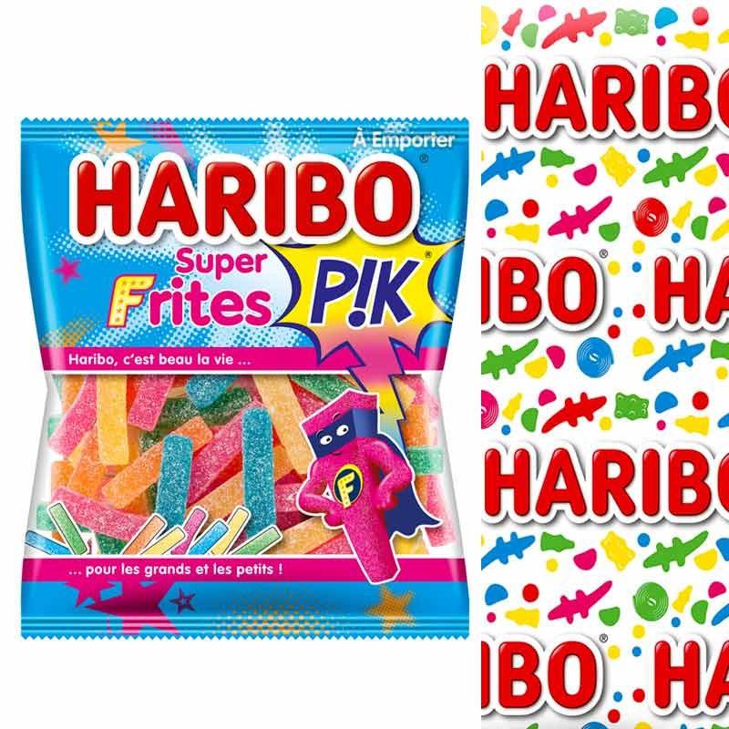 Super Frites Pik Haribo 120gr Super Frites Pik Haribo 120gr