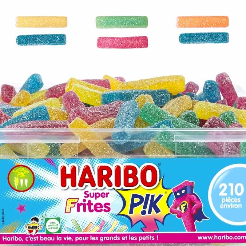 Schtroumpfs Haribo - Bonbon gélifié - Boîte 210 pièces