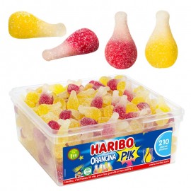 210 Bonbons Orangina Pik Haribo en boîte