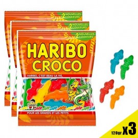 Croco Haribo 120gr, bonbon crocodile Haribo