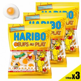 Oeufs au plat Haribo sachet 120gr