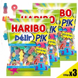 Delir'Pik Haribo sachet 120gr