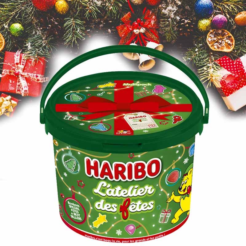 Boîte de bonbons Père Noël - Haribo