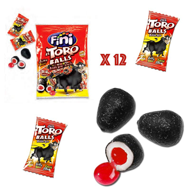 Chewing-gum fantaisie El toro Balls
