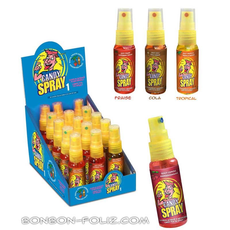 Candy Spray 1, 3 pièces