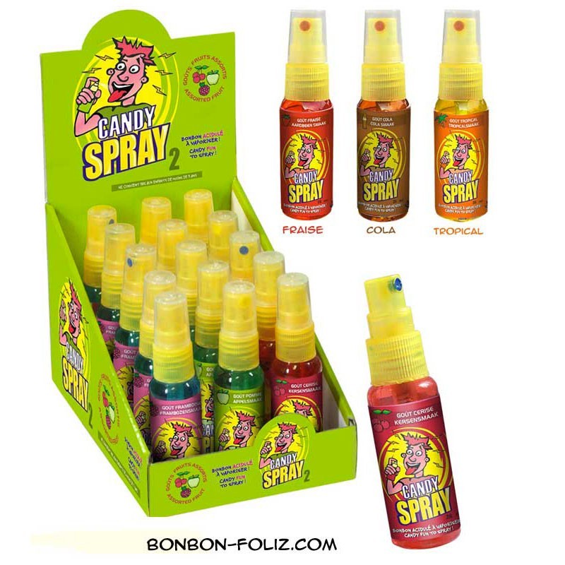 Candy Spray 2, 3 pièces