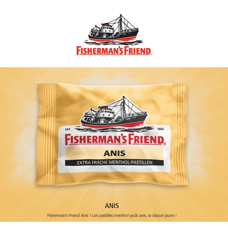 Fisherman Friend Anis, 12 pièces x 25gr Fisherman Friend Anis, 12 pièces x 25gr
