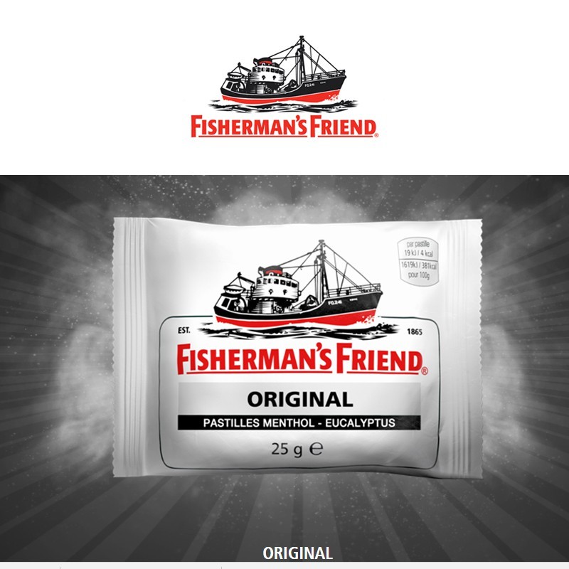 Fisherman Friend Original, 12 pièces x 25gr Fisherman Friend Original, 12 pièces x 25gr