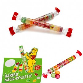 Méga roulette acidulée Haribo,20 pièces