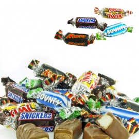 Miniatures MIX Mars Bounty Snickers Twix, 800gr