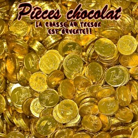 Pièces en chocolat piece monnaie chocolat, 800 gr