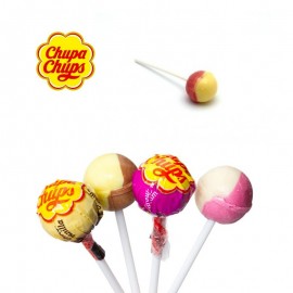 Sucettes Chupa Chups au lait, 25 pièces