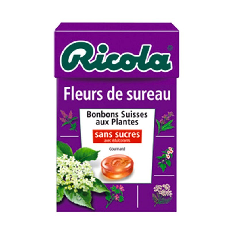 Ricola Fleurs de Sureau, 10 pièces