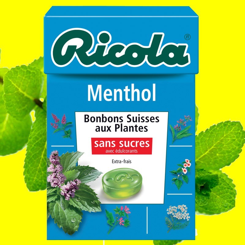 Ricola Menthol, 10 pièces