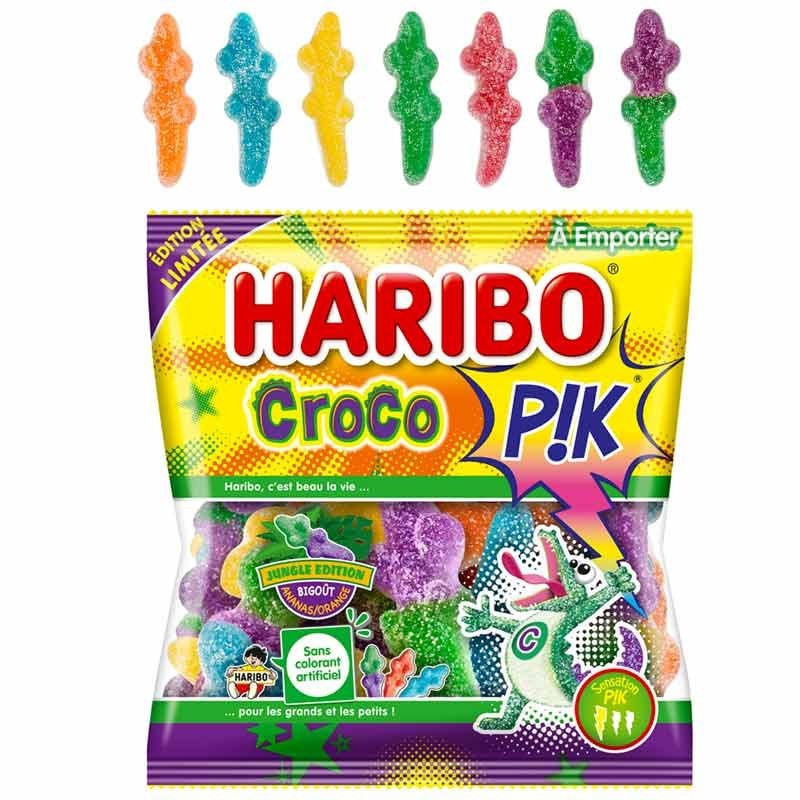 Bonbon Croco Pik Haribo 120gr x30