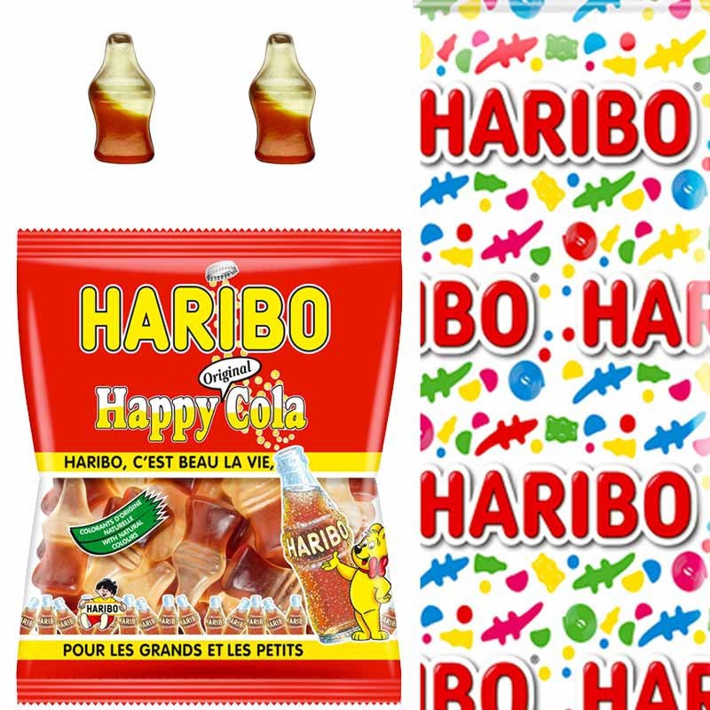 Sachet de bonbons Haribo Happy Cola pas cher - Badaboum