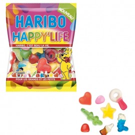 Happy Life Mélange bonbons Haribo 120gr x30