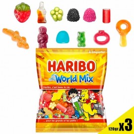 World Mix Haribo 120g